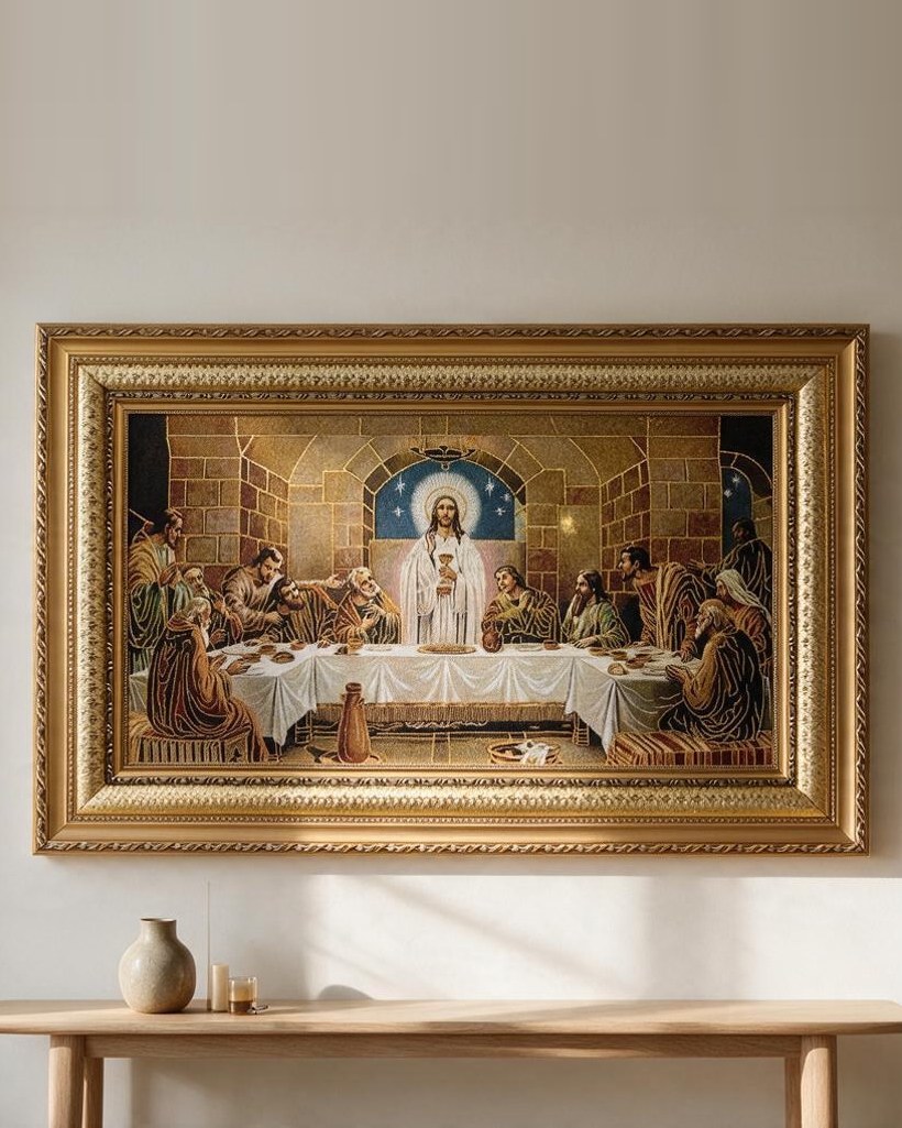 Last Supper Framed Art