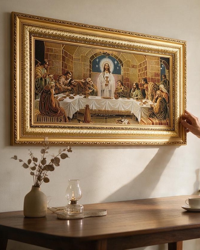 Last Supper Framed Art