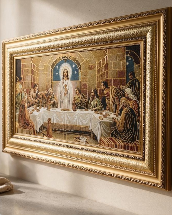Last Supper Framed Art